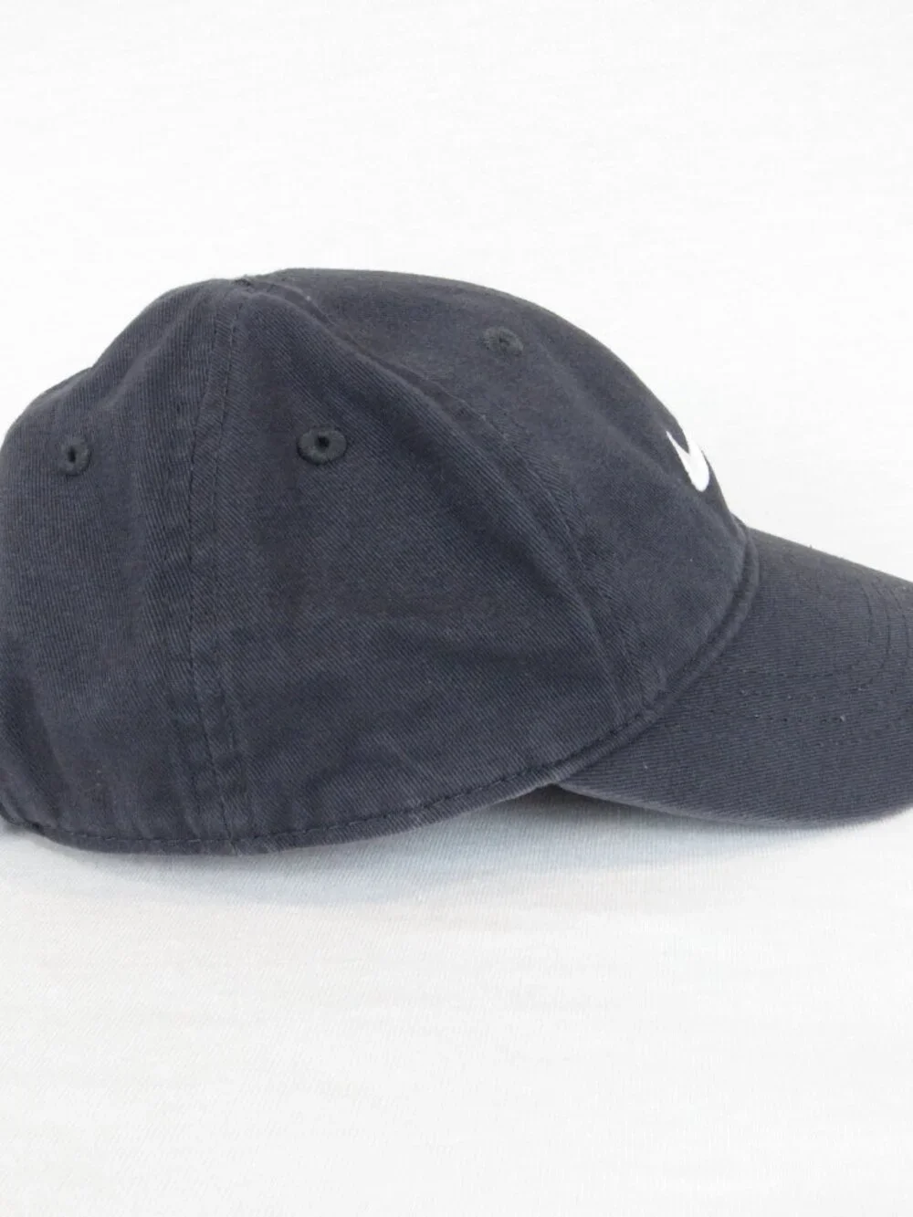 Nike Boys Toddler 2T-4T Cap Swoosh 100% Cotton Adjustable Baseball Gray Hat